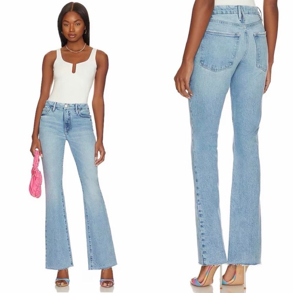 Good-american Women's Blue Jeans